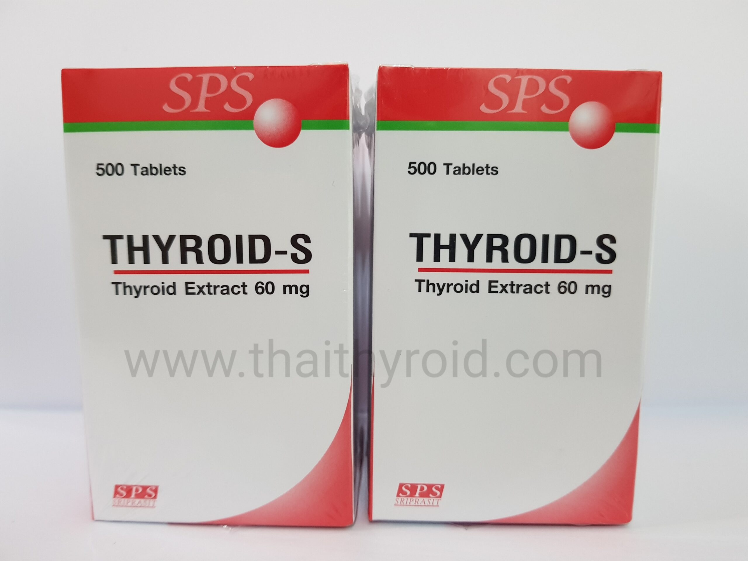 THYROID-S thyroid extract 1000 Tablets (500 tabx2)(New Bottle)(Factory Sealed & Authentic)