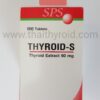 THYROID-S thyroid extract 500 Tablets (New Bottle)(Factory Sealed & Authentic)