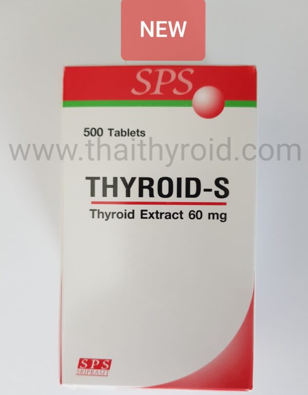 THYROIDS thyroid extract 500 Tablets (New Bottle)(Factory Sealed